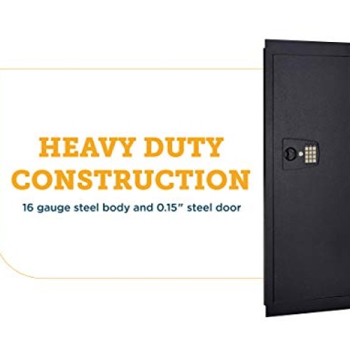 SnapSafe in Wall, Long Shot Safe - Hidden Home Security Cab...