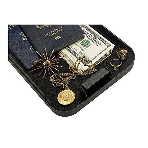 SnapSafe Keyed Lock Box, XX-Large 75220, Portable Steel Hand Sa...