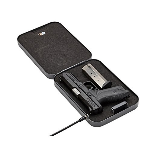 SnapSafe Keyed Lock Box, XX-Large 75220, Portable Steel Hand Sa...