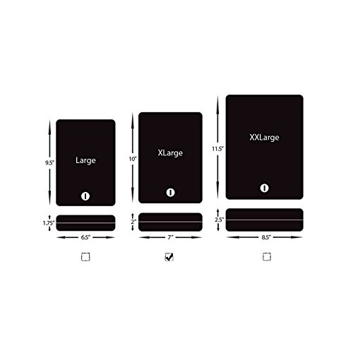 SnapSafe Keyed Lock Box, XX-Large 75220, Portable Steel Hand Sa...