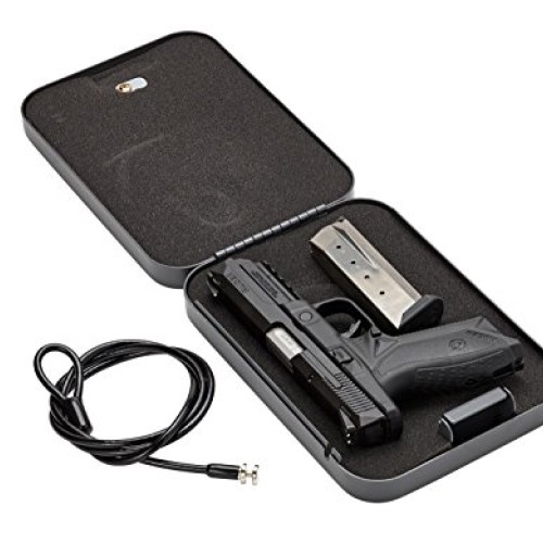 SnapSafe Keyed Lock Box, XX-Large 75220, Portable Steel Hand Sa...