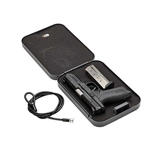 SnapSafe Keyed Lock Box, XX-Large 75220, Portable Steel Hand Sa...