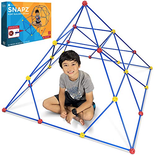 SNAPZ Fort Building Kit for Kids - Build a Fort with The Ultimate ...