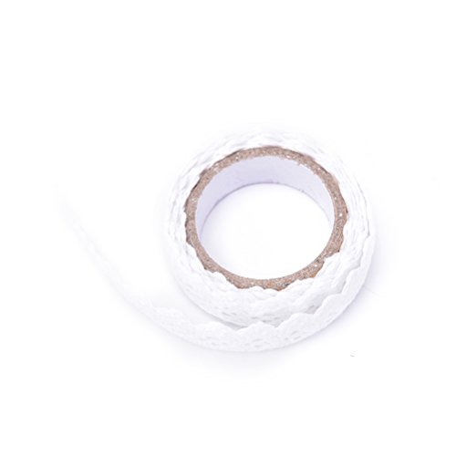 SNNplapla Adhesive Cotton Lace Roll Ribbon Decorative Washi Tapes ...