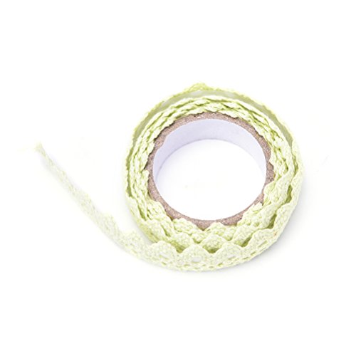 SNNplapla Adhesive Cotton Lace Roll Ribbon Decorative Washi Tapes ...