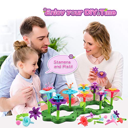 Snoky Toys for 3-12 Year Old Girls Flower Garden Building Toys for...