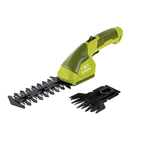 Sun Joe 7.2-Volt 2-in-1 1250-RPM Cordless Grass Shear / Shrubber H...