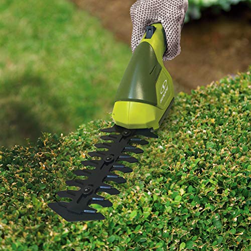 Sun Joe 7.2-Volt 2-in-1 1250-RPM Cordless Grass Shear / Shrubber H...