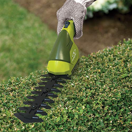 Sun Joe 7.2-Volt 2-in-1 1250-RPM Cordless Grass Shear / Shrubber H...