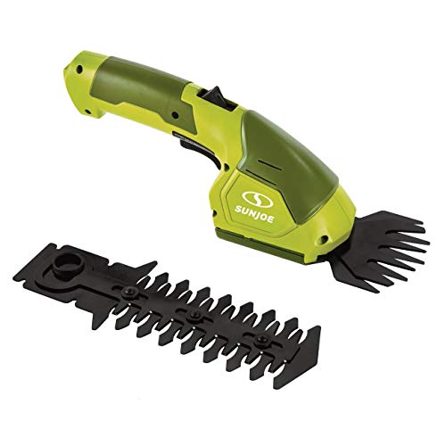 Sun Joe 7.2-Volt 2-in-1 1250-RPM Cordless Grass Shear / Shrubber H...