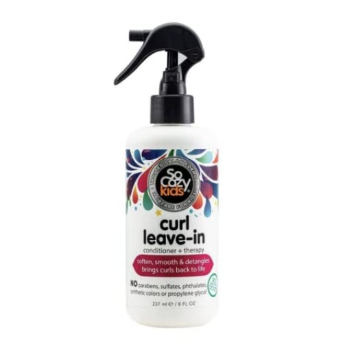 SoCozy, Curl Spray LeaveIn Conditioner For Kids Hair Detangles and...