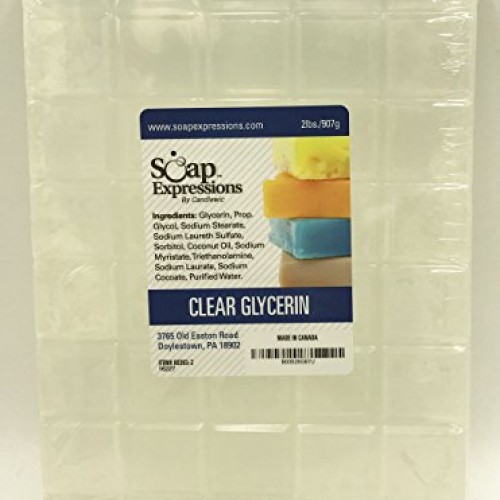 Clear Glycerin Soap Base- 2lb