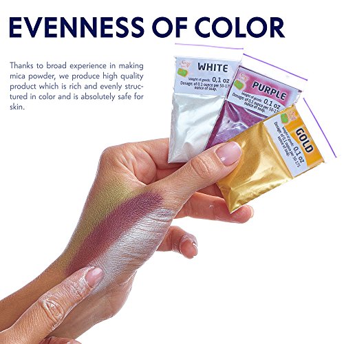 Epoxy Resin Dye - Mica Powder - 24 Powdered Pigments Set - Soap Dy...