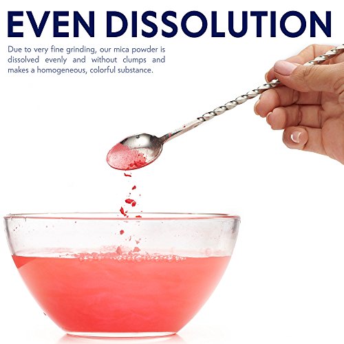 Epoxy Resin Dye - Mica Powder - 24 Powdered Pigments Set - Soap Dy...