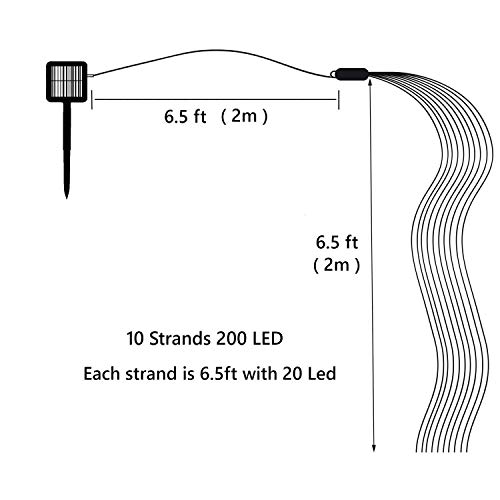 Led String Lights Battery Powered - Outdor fairy Lights With Remot...