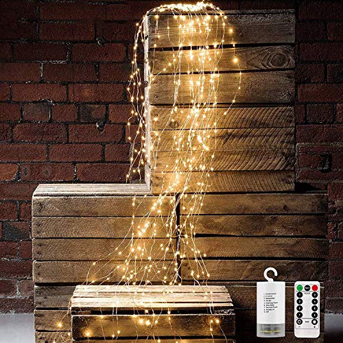 Led String Lights Battery Powered - Outdor fairy Lights With Remot...