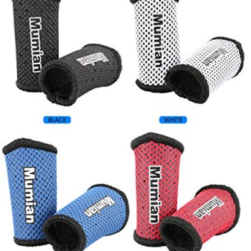 Sports Elastic Finger Sleeves Support Thumb Brace Protector Breath...