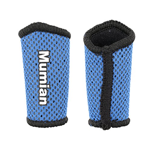 Sports Elastic Finger Sleeves Support Thumb Brace Protector Breath...