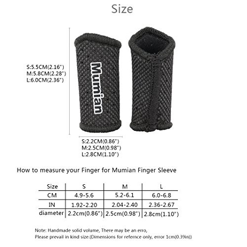 Sports Elastic Finger Sleeves Support Thumb Brace Protector Breath...