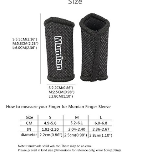 Sports Elastic Finger Sleeves Support Thumb Brace Protector Breath...