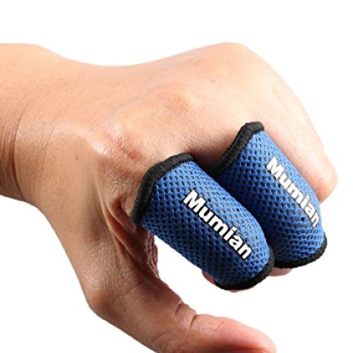 Sports Elastic Finger Sleeves Support Thumb Brace Protector Breath...