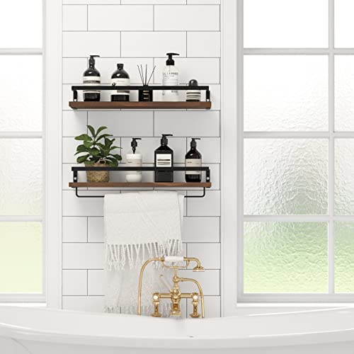 SODUKU Floating Shelves Wall Mounted Storage Shelves for Kitchen, ...
