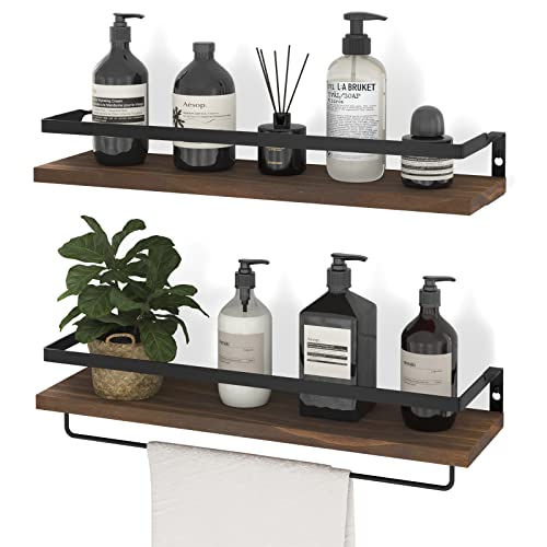 SODUKU Floating Shelves Wall Mounted Storage Shelves for Kitchen, ...