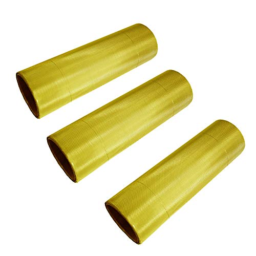 SOFIALXC Brass Filter Coarse Dense Gauze Mesh # 20-30x100cm/11.8x3...