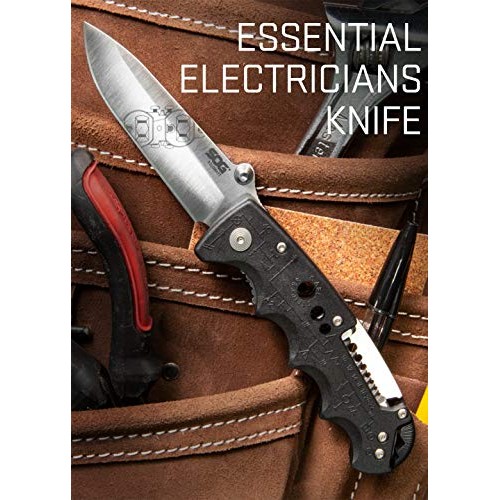 SOG EL01-CP Kilowatt Electricians Pocket Knife with Wire Stripping...