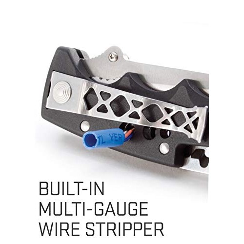 SOG EL01-CP Kilowatt Electricians Pocket Knife with Wire Stripping...