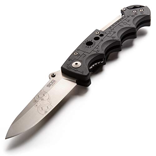 SOG EL01-CP Kilowatt Electricians Pocket Knife with Wire Stripping...