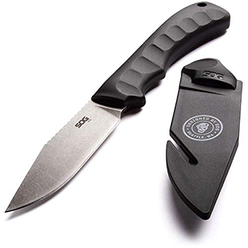 SOG Fixed Blade Knives with Sheath - Ace Field Knife, Survival Kni...