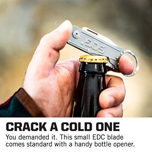 SOG Keychain Pocket Knife with Bottle Opener Keychain Ring - Keytr...