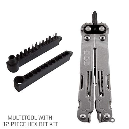 SOG Multitool Pliers Pocket Tool - PowerAccess Deluxe Utility Tool...
