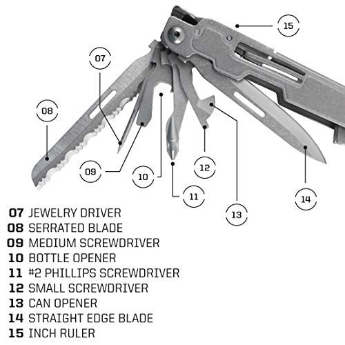 SOG Multitool Pliers Pocket Tool - PowerAccess Deluxe Utility Tool...