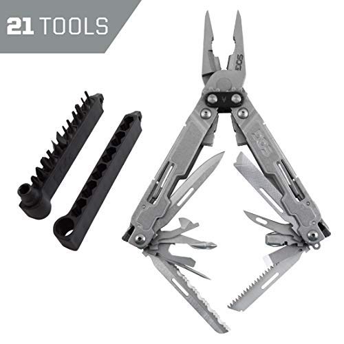 SOG Multitool Pliers Pocket Tool - PowerAccess Deluxe Utility Tool...