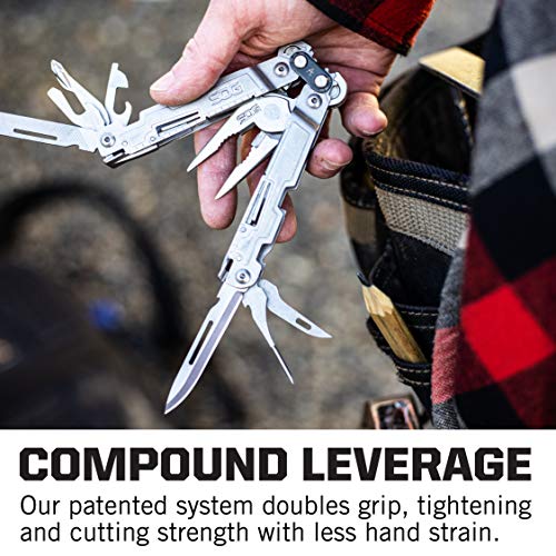 SOG Multitool Pliers Set with Knife - PowerAccess Lightweight Mult...