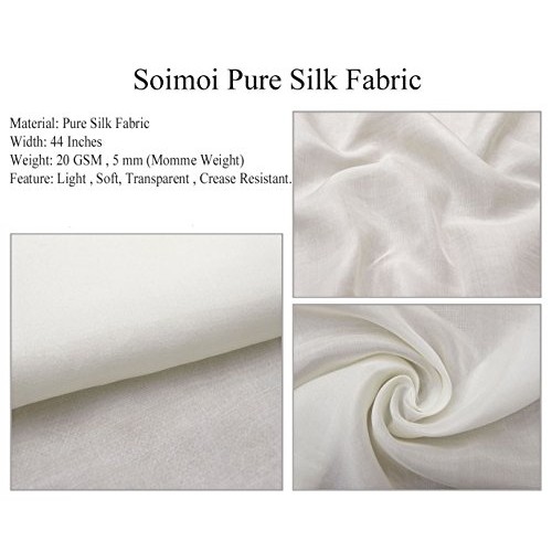 Soimoi Decorative 44 Inches Wide Pure Silk Brown Fabric Horse Prin...