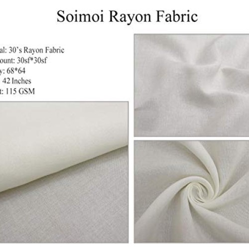 Soimoi Purple Rayon Fabric Floral & Texture Fabric Prints by Yard ...