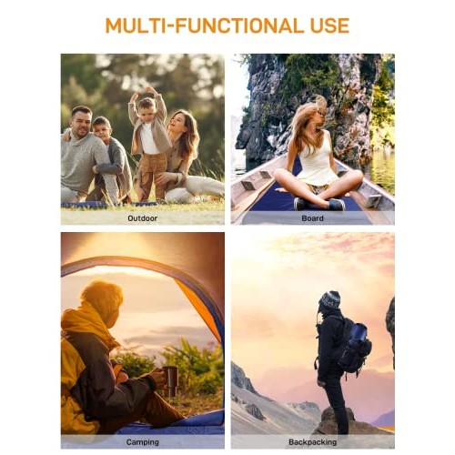 SOLAISK Sleeping Pad for Camping - Lightweight Camping Sleeping Pa...