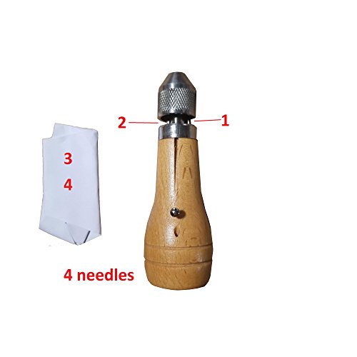 Swift Quick Hand Sewing Awl Leather Canvas Repair Saddles Coat Sea...