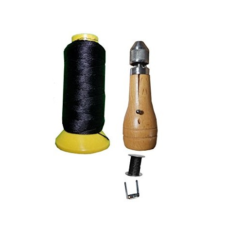 Swift Quick Hand Sewing Awl Leather Canvas Repair Saddles Coat Sea...