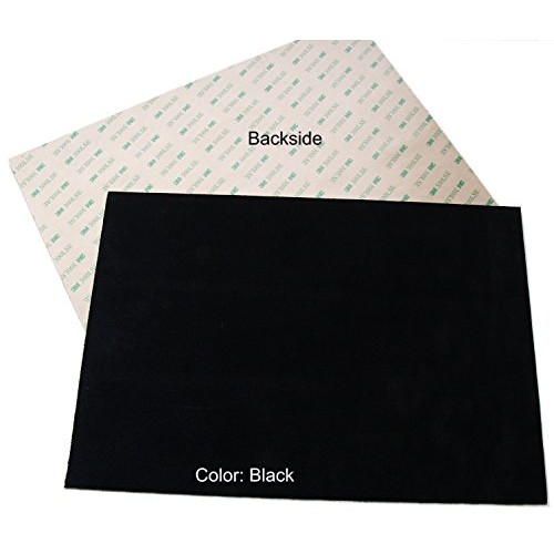 Premium Quality Suede Sheets 8.5x12 with Super-Strong self-Adhes...