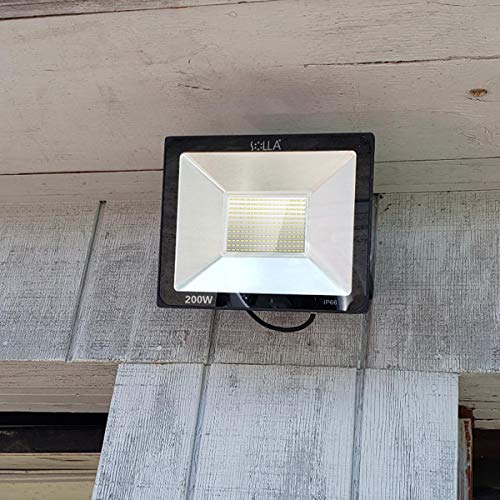 SOLLA 200W LED Flood Light, IP66 Waterproof, 16000lm, 1060W Equiva...