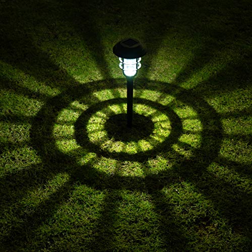SOLPEX Solar Outdoor Lights, 8 Pack Solar Pathway Lights, Up to 10...