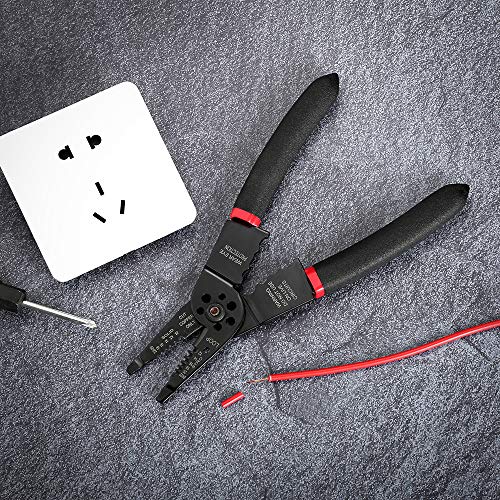 Solsop Multi-Tool Wire Stripper, Professional Wire Stripping Tool/...