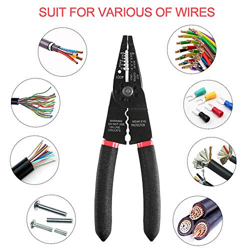 Solsop Multi-Tool Wire Stripper, Professional Wire Stripping Tool/...