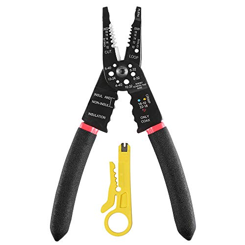 Solsop Multi-Tool Wire Stripper, Professional Wire Stripping Tool/...