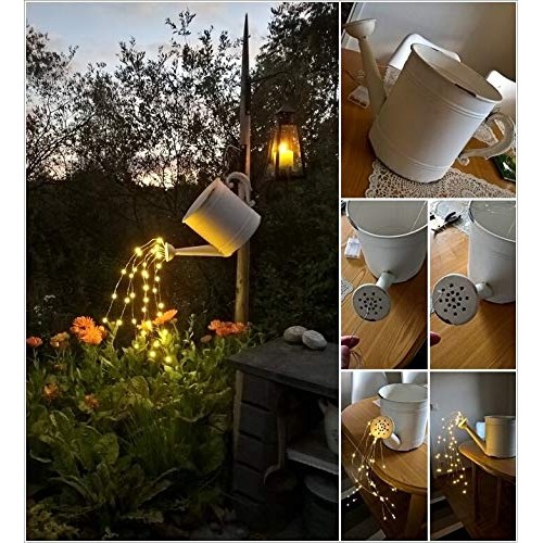 Soltuus Solar Powered 180 LEDs String Fairy Lights, Multi Strand W...