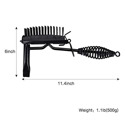 SOLUDE Welding Chipping Hammer with Coil Spring Handle and Removab...